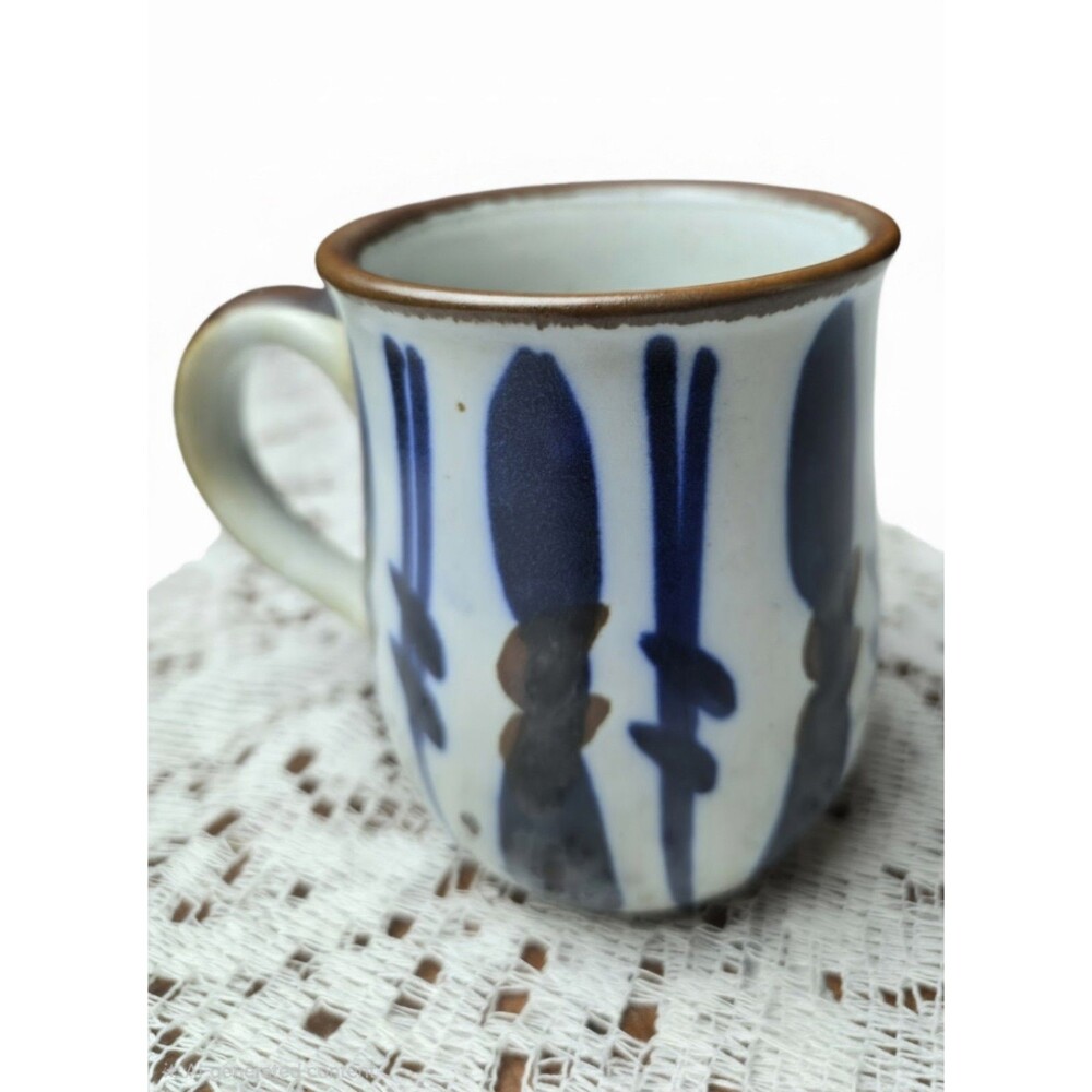 Takahashi San Francisco Vintage hand painted Stoneware Mug